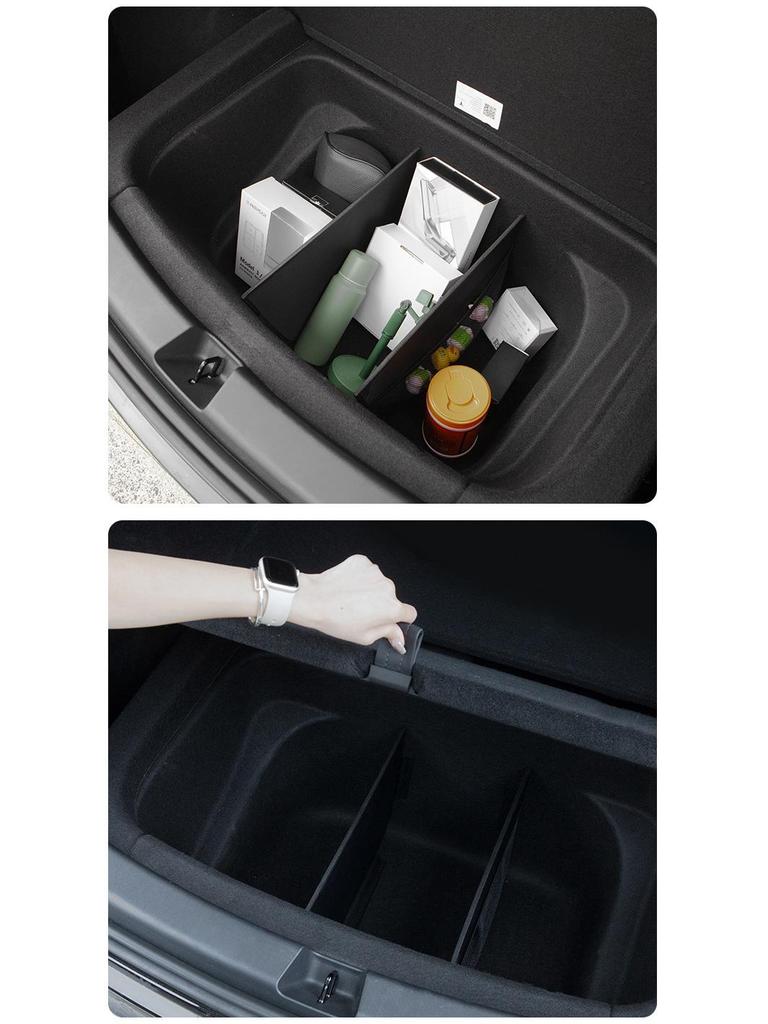 Compatible Trunk Storage Divider for Tesla Model Y