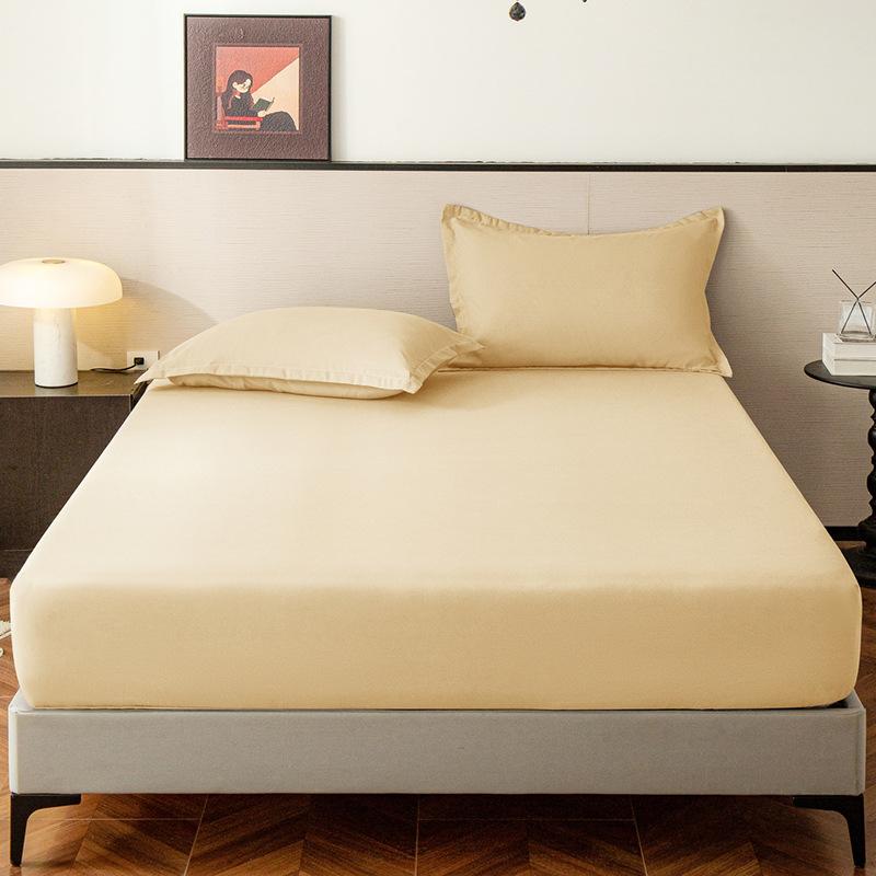 Single Fitted Sheet Three-piece Set European and American Size Fitted Sheets