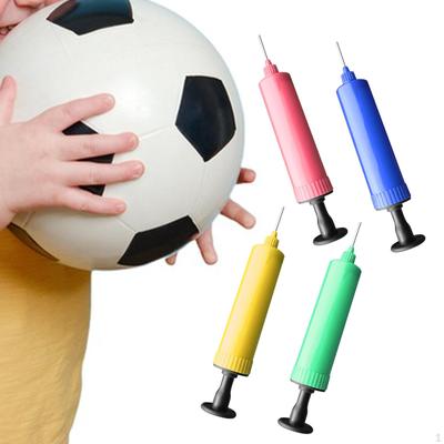 4x Ball Pump Kit Manual Compact with Pins Air Handle for Soccer Sports Balls Football
