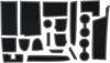 RZK Serena C27 Pocket Mat, H28.8 - Interior Rubber Mat, Designed for Vehicles, Door