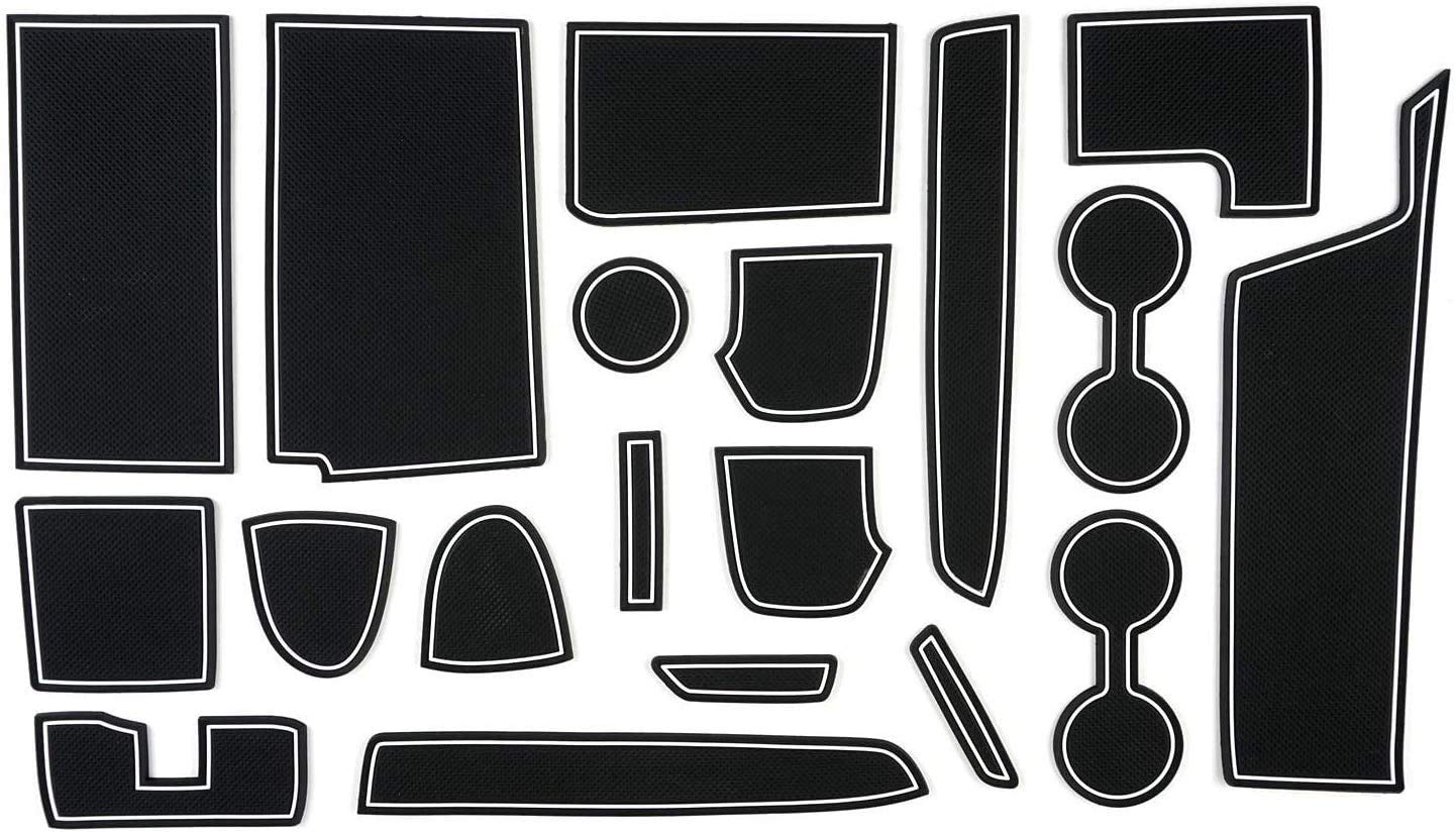 

RZK Serena C27 Карманный коврик, H28.8 - Внутренний резиновый коврик, Разработан для автомобилей, Дверь чёрный