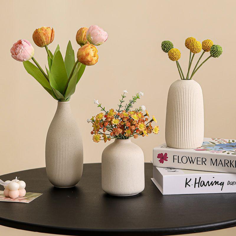 Premium Ceramic Rose Vase for Elegant Home Decor