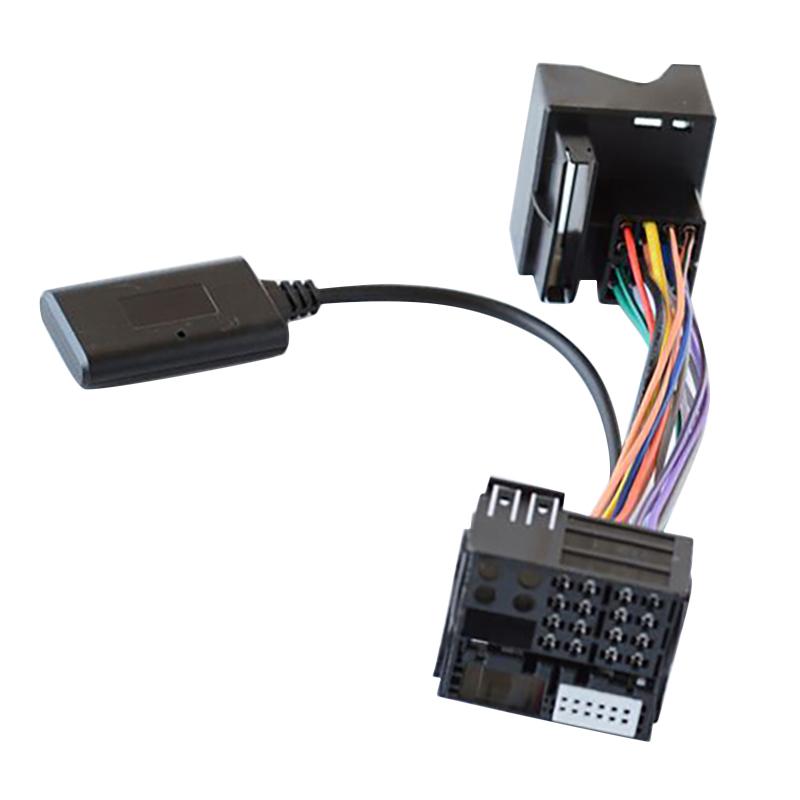Récepteur Bluetooth 5.0 Audio Voiture Adaptateur Aux pour Peugeot Citroen C2 C5 RD45 RD4 Module Radio Câble Aux Bluetooth