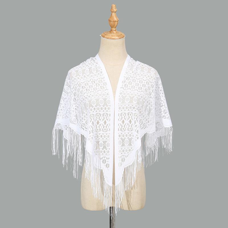 Summer New Hollow Fringed Shawl Women Hot-selling Elegant Women's Ball Dress Cheongsam Outside the Vest