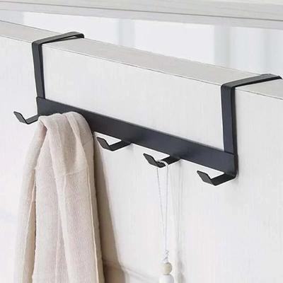 Ganchos Sobre la Puerta 5 Ganchos Organizador para el Hogar Baño Colgador Ropa Abrigo Sombrero Toalla Accesorios Baño Cocina