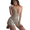Sexy Lace Open-Crotch Lingerie Women's Underwear Transparent Design Easy Wear No Need to Take off Exciting Adult Toy from China