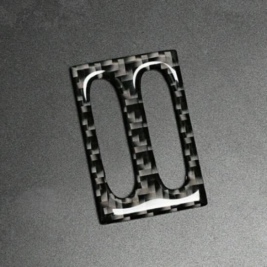 Carbon Fiber Console Air Vent Outlet Knob Cover For Benz C Class W204 2011-2013