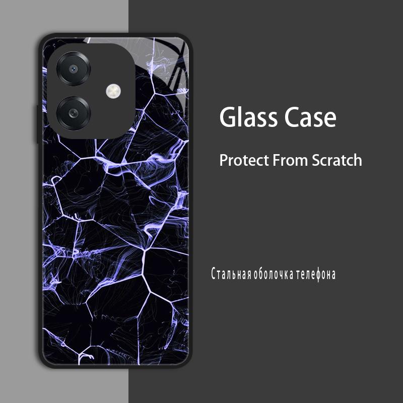 Pro OPPO A60 5G Pouzdro Kryt Tvrzené Sklo Pouzdro Pevné Coque Nárazník Pro Oppo A3 Pro A3X A40 A80 4G 5G Reno 13 Pro Ochranné Pouzdro