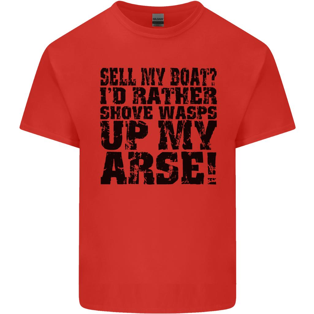 Sell My Boat Speedboat Yacht Dingy Sailing Unisexs Light Cotton TShirt