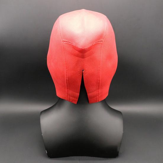 Halloweenská maškarádní latexová maska Deadpool celoobličejová pokrývka hlavy kostýmová párty rekvizita