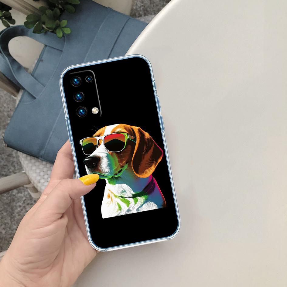 

LO14 Beagle Dog Transparent Phone Case for LG K22 K30 K40 K40S K41 K42 K50 K50S K51 K51S K52 K61 K62 K71 K92 Q60 Q61 V40 V50 V60 LG V60 ThinQ 5G