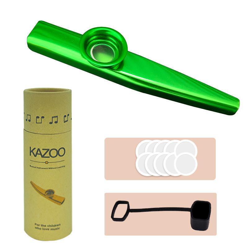 Metal Kazoo Cross-border Musical Instrument Gift Trumpet Saxophone Diaphragm