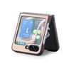 Carbon Fiber Style PU Leather Phone Case for Samsung Galaxy Z Flip8 Flip7 FE Flip6 Flip 8 7 6 5 4 3 Luxury Women Back Cover LXW
