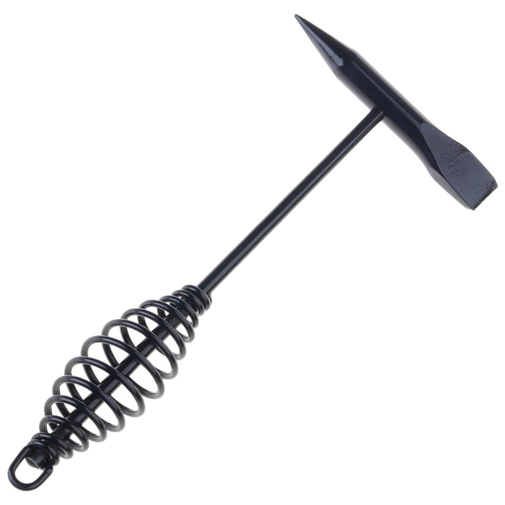 Professional Welding Slag Hammer High Carbon Steel Welding Hammer with Ergonomic Spring Handle for Debris Removal