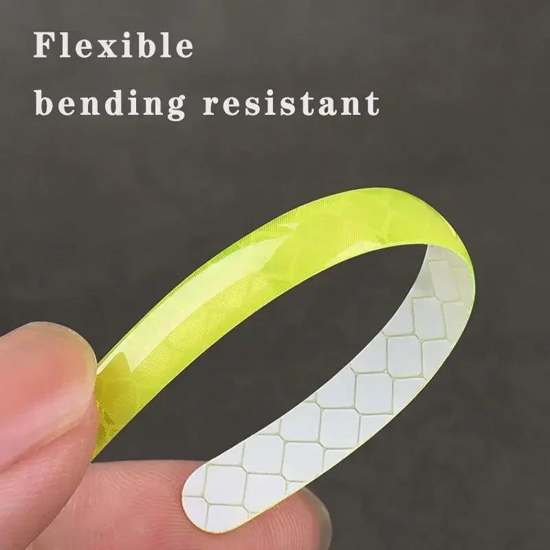 NEW Car Wheel Reflective Tire Anti-collision Strip Personality Creative Motorcycle Electric Car Sticker Decorative Supplies