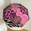 1pc Leopard love Zebra pattern Pattern Design Umbrella,Compact Umbrella, All Season, Travel, Outdoor, One Touch Auto Open and Close,Christmas Gift