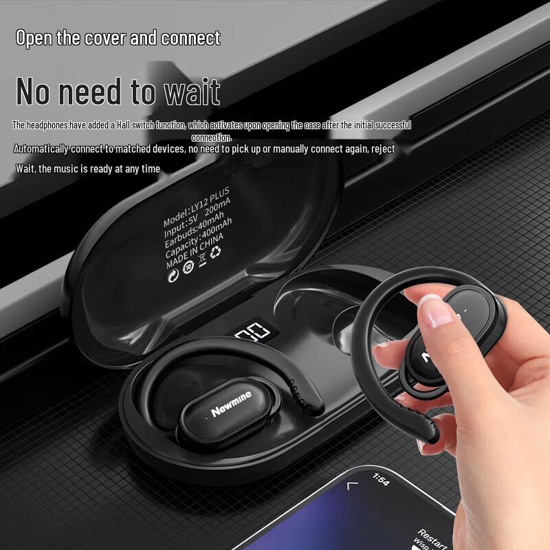 Newmine LY12PLUS Bone Conduction Bluetooth Earphones