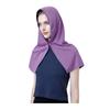 Cooling Hooded Headscarf Button Closure UV Protection Towel Quick Dry Portable Design Unisex Gym Towel