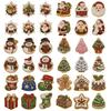 DIY Diamond Painting Fridge Magnet 6pcs Acrylic Pearl Rhinestone Holiday Resin Drill Sticker Kit
