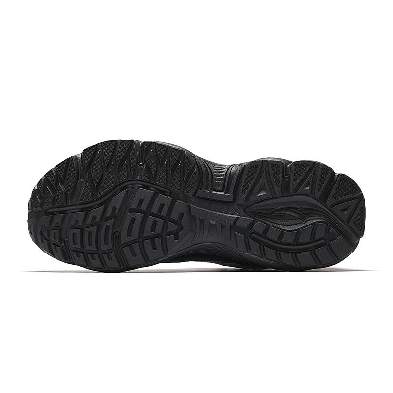 Anta AT802 Trendy Retro Breathable Lightweight Low-Top Casual Shoes Men Sneaker Black Silver 912618802F-4