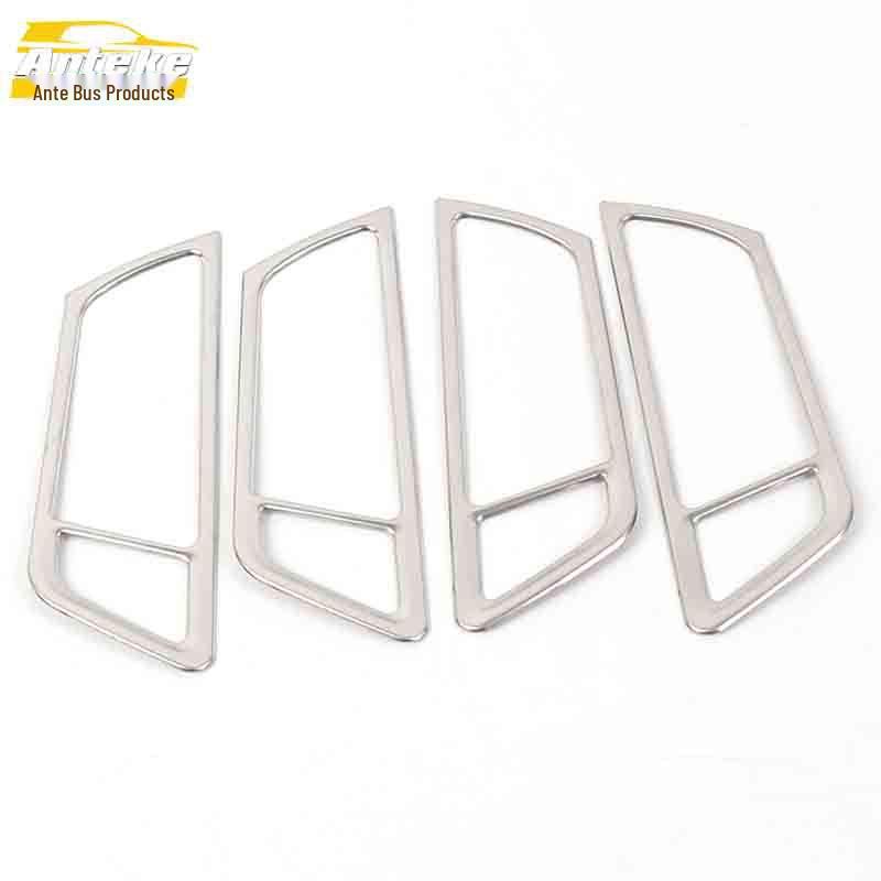 

Q5 Stainless Steel Interior Door Handle Bright Ring & Armrest Trim Accessories