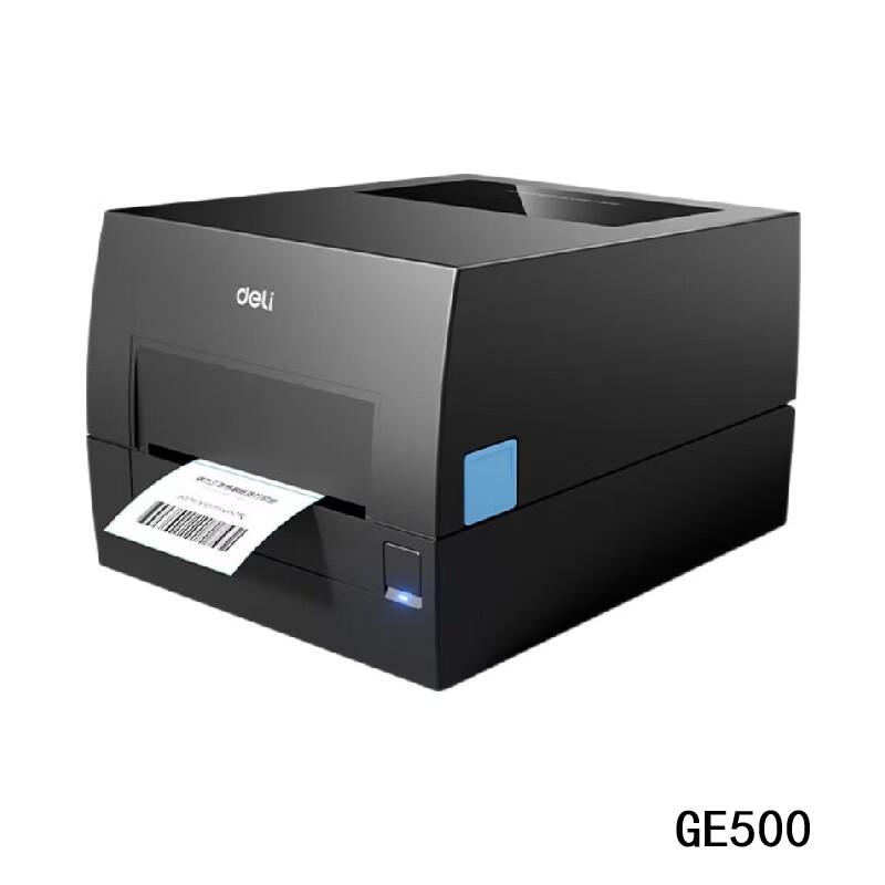 Deli GE500 Thermal Transfer Label Printer CN plug (adapter included)