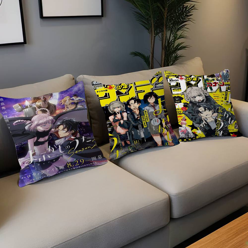 Hot Japanese Anime C-call Of The N-night Various Pillow Cushion Cover Pillowcase Living Room Sofa Home Decor Customized