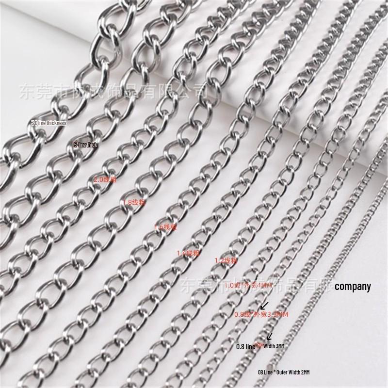 304 Stainless Steel Decorative Chain for Hanging Tags and DIY Projects