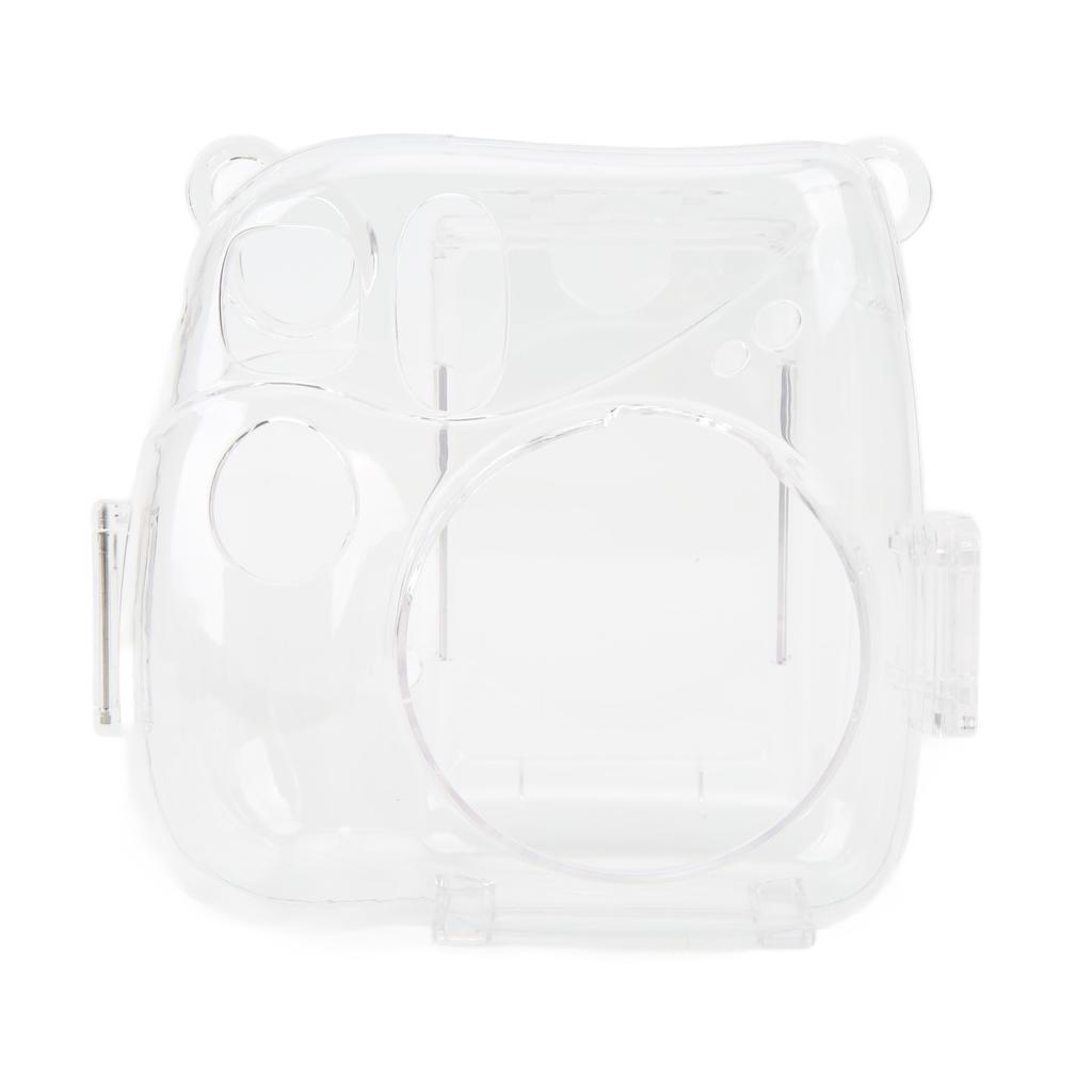 Crystal Transparent Protective Case Cover Shell for Fujifilm Instax Mini 7+ Camera