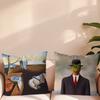 Salvador Dali Pop Art Pillow Case Sofa Living Room Bedroom Headboard Backrest Cushion Square Cushion Nap Time