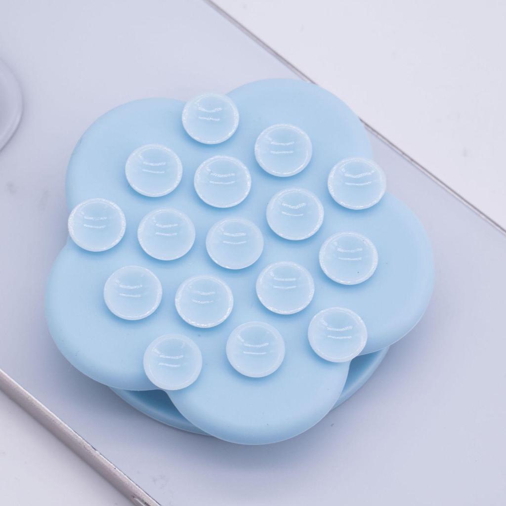 Silikon Çiçek Vantuzlu Telefon Tutucu ve Airbag Standı