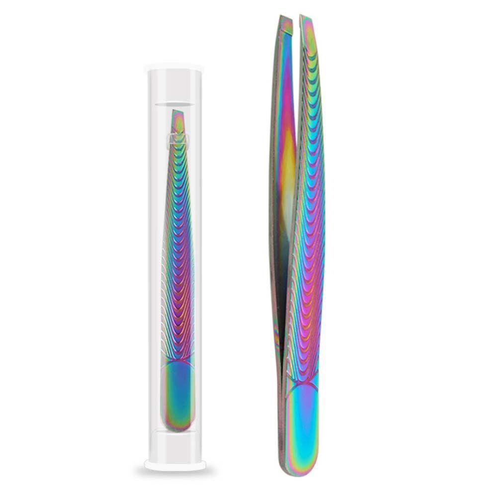 Makeup Tool Plucking Clip Eyelashes Tweezers Hair Removal Beard Plucker Eyebrow Trimming Tweezers