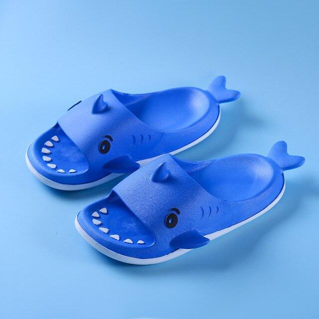 Funny Shark Free Kiss Print Summer Slide Slippers For Men Women Kid Indoor Open-Toe Sandal Shoes Funny Shark Free Kiss Print Summer Slide Slippers For Men Women Kid Indoor Open-Toe Sandal Shoes