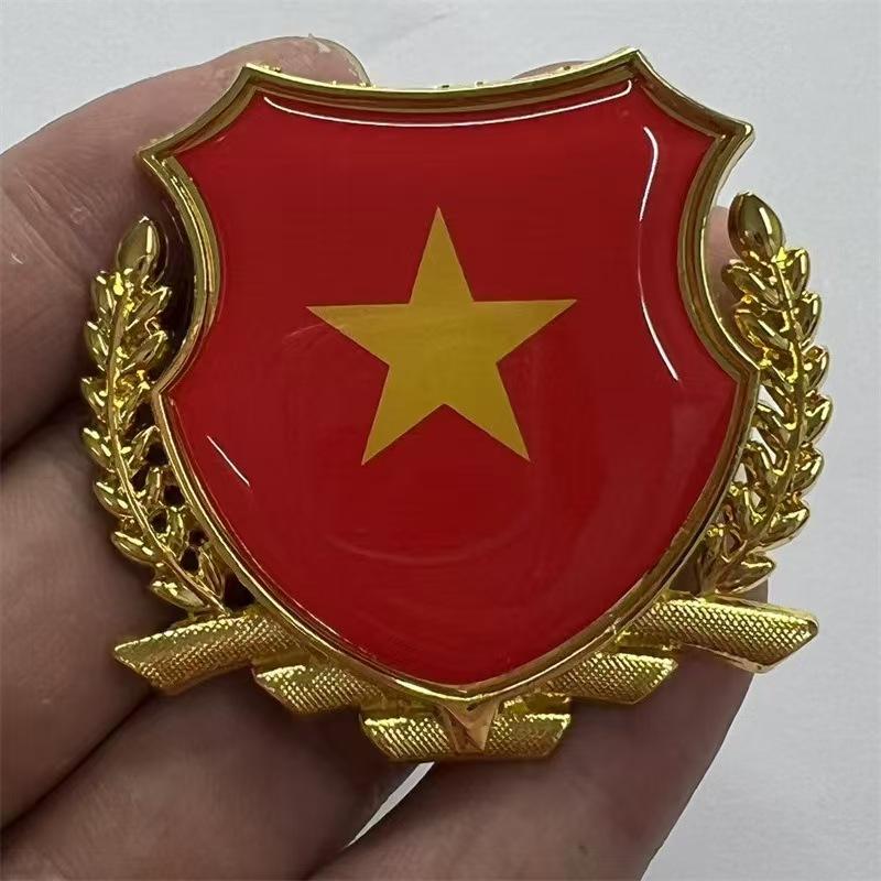 Metalowa Flaga Narodowa Samochodowa Naklejka Samochodowa Chiny Stany Zjednoczone Niemcy Francja Wielka Brytania Włochy Japonia Wietnam Korea Południowa Naklejka z Emblematem Bocznym