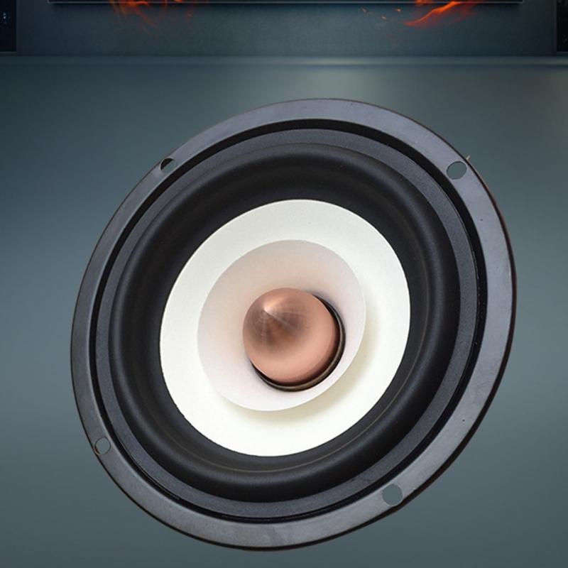 4-Zoll Full-Range-Konus-Woofer Lautsprecherkomponente mit tiefem Bass und geringen Verzerrungen für Audiophile Heim-Musik-Upgrades