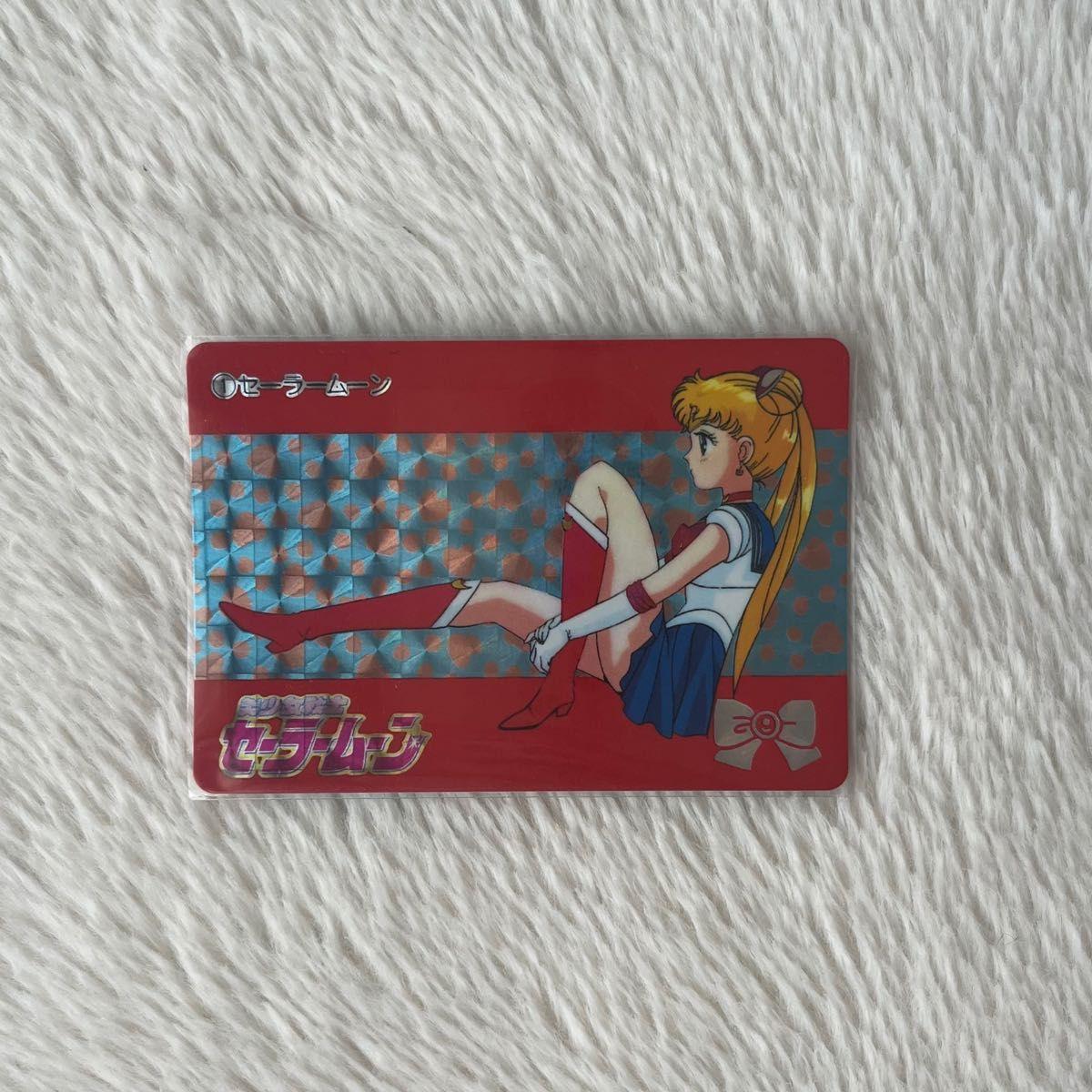 Used Pretty Guardian Sailor Moon Kira Card Bandai Carddass Reprint Edition Carddass
