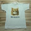 Vintage 80’s Morris The Cat 9 Lives Promo Single Stitch Shirt Size M/L