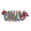 Bird Parrot Swing Toy 200cm (78inch) Bungee Climbing Cotton Spiral Rope Parrot Toys or Large-sized Bird Rope Perches Colorful