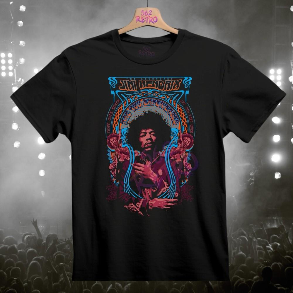 Jimi Hendrix Are You Experienced Classic Rock Band TShirt Black S3XL Unisex T-Shirt XXXXL