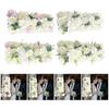 2x Wedding Arch Flower Swag Silk Artificial for Reception Backdrop Ceremony