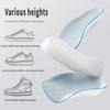 Height Increase Insoles Men Women Shoes Flat Feet Arch Support Orthopedic Insoles Sneakers Heel Lift Memory Foam Soft Shoe Pads