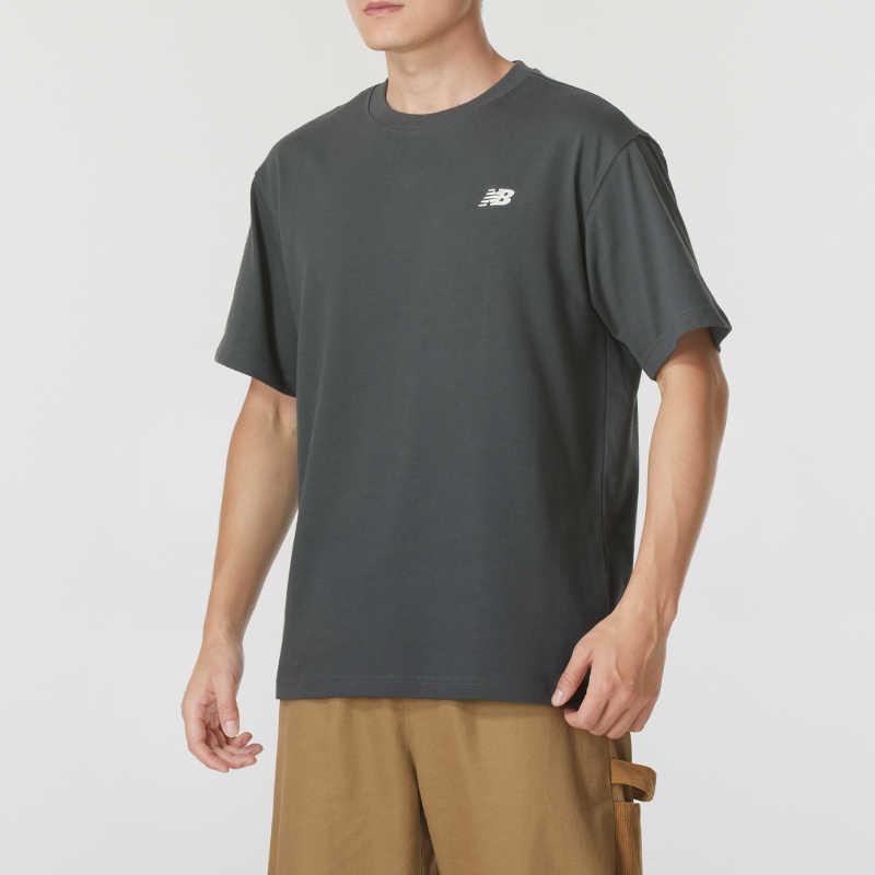 New Balance T Shirt Men's Black NEE35201-DKG