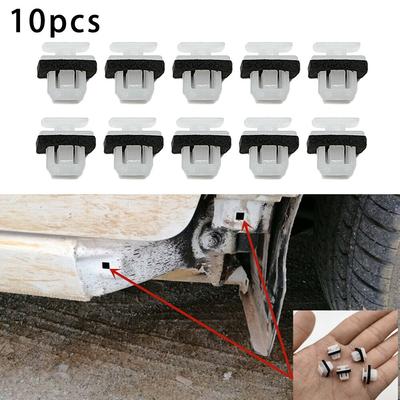10pcs Set Clips Car For Honda Plastic Side Sill Skirt