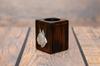 Boxer, German Boxer II – Wooden candle holder with a dog, a unique souvenir after losing a dog | Art-Dog