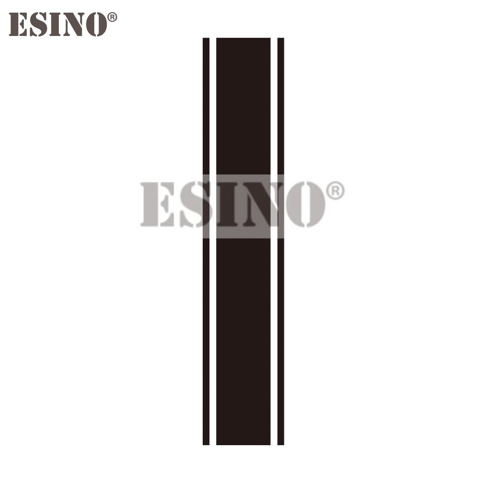 Hot Selling New Styling Stripe Car Hood Covers Vinyl Sports Decal Head Decorative Sticker Car Accessories 24 Cm X 120 Cm