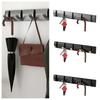Hanging Coat Wall Coat Clothes Hook Concealed Folding Bathroom Towel Hanger Door Hook  Kitchen