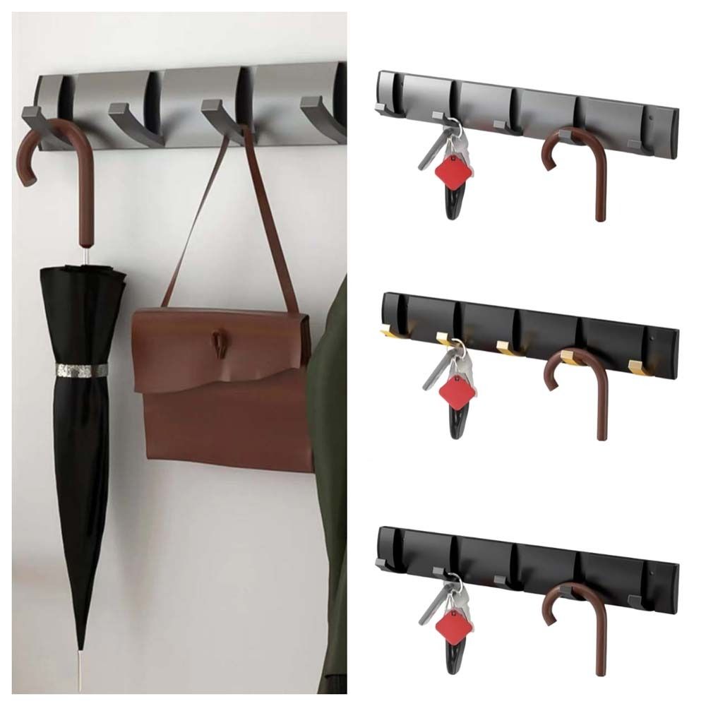 Hanging Coat Wall Coat Clothes Hook Concealed Folding Bathroom Towel Hanger Door Hook Kitchen