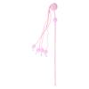 Cats Teaser Wand with Small Bells Long Interactive Stick Toy for Cats Tassel Chasing Funny Pet Cats Training Tools