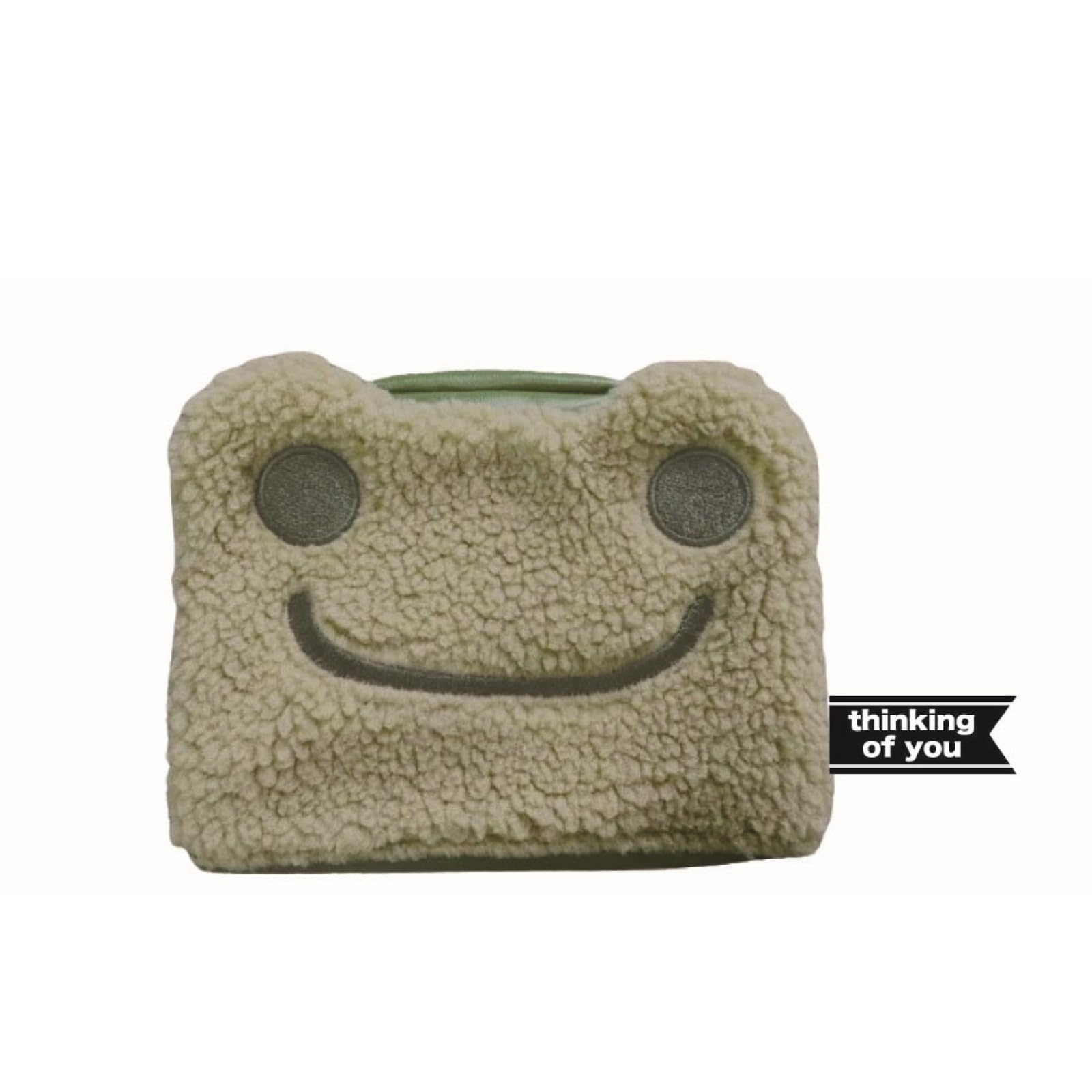 

Nakajima Corporation Frog Pickles Moko Face Round Pouch 202932-24 H13×W16×D6cm