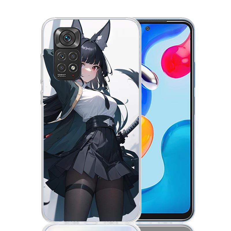 Zenless Zone Zero Hoshimi Miyabi Phone Case For Xiaomi Redmi Note 15 14 13 12S 12 Pro Plus 11S 11E 11 11T 10S 10 Art Soft Patter